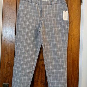 BRAND NEW PLAID CAPRI PANTS A NEW DAY SZ 14R